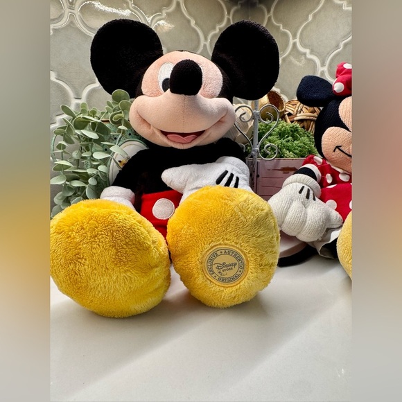 Disney Store official Mickey and Minnie Mouse plush stuffed animals - Picture 2 of 8
